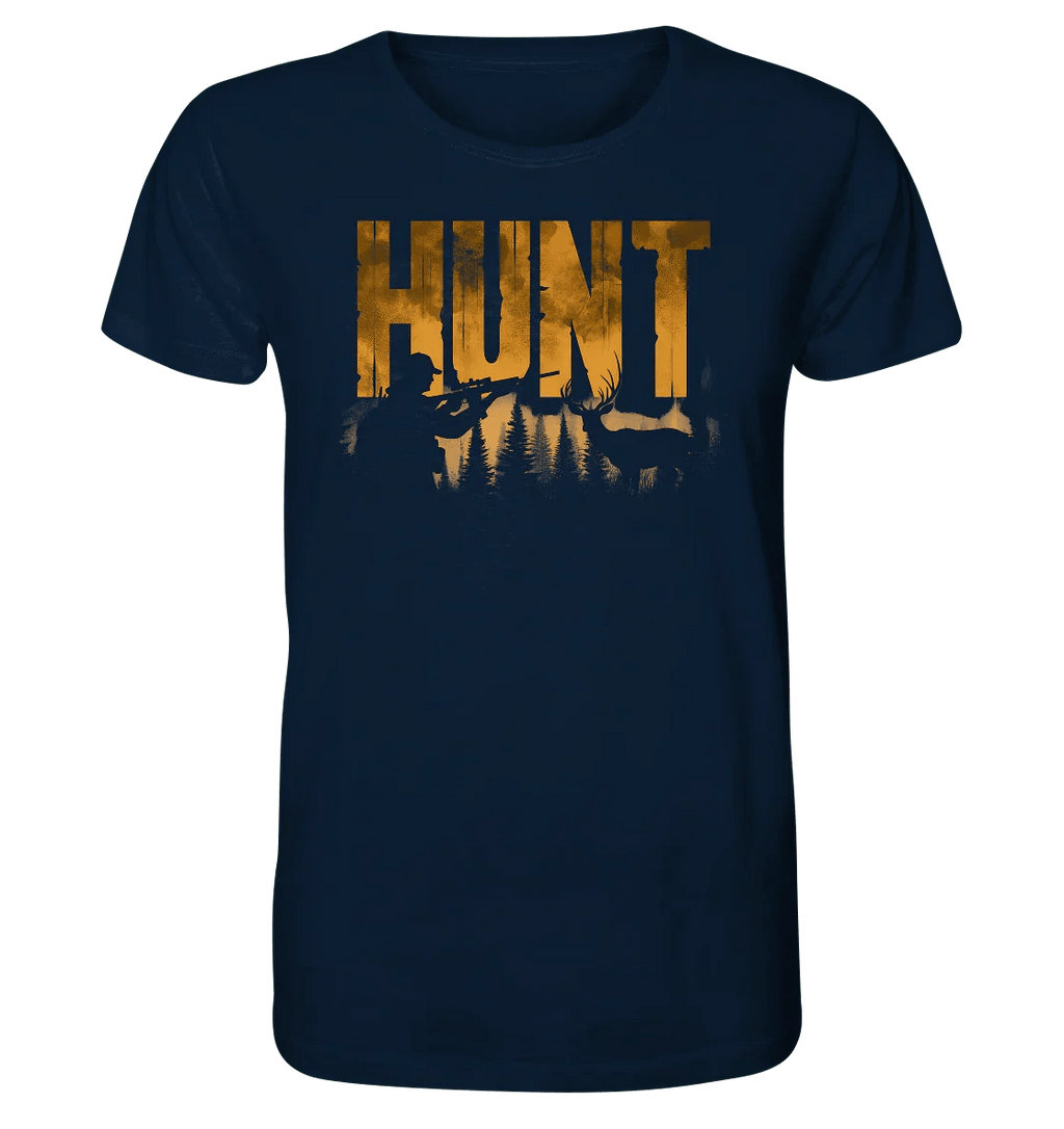 James Hunter - Nature and Beyond Unisex-Shirts French Navy / XS HUNT with James Hunter - Organic Shirt