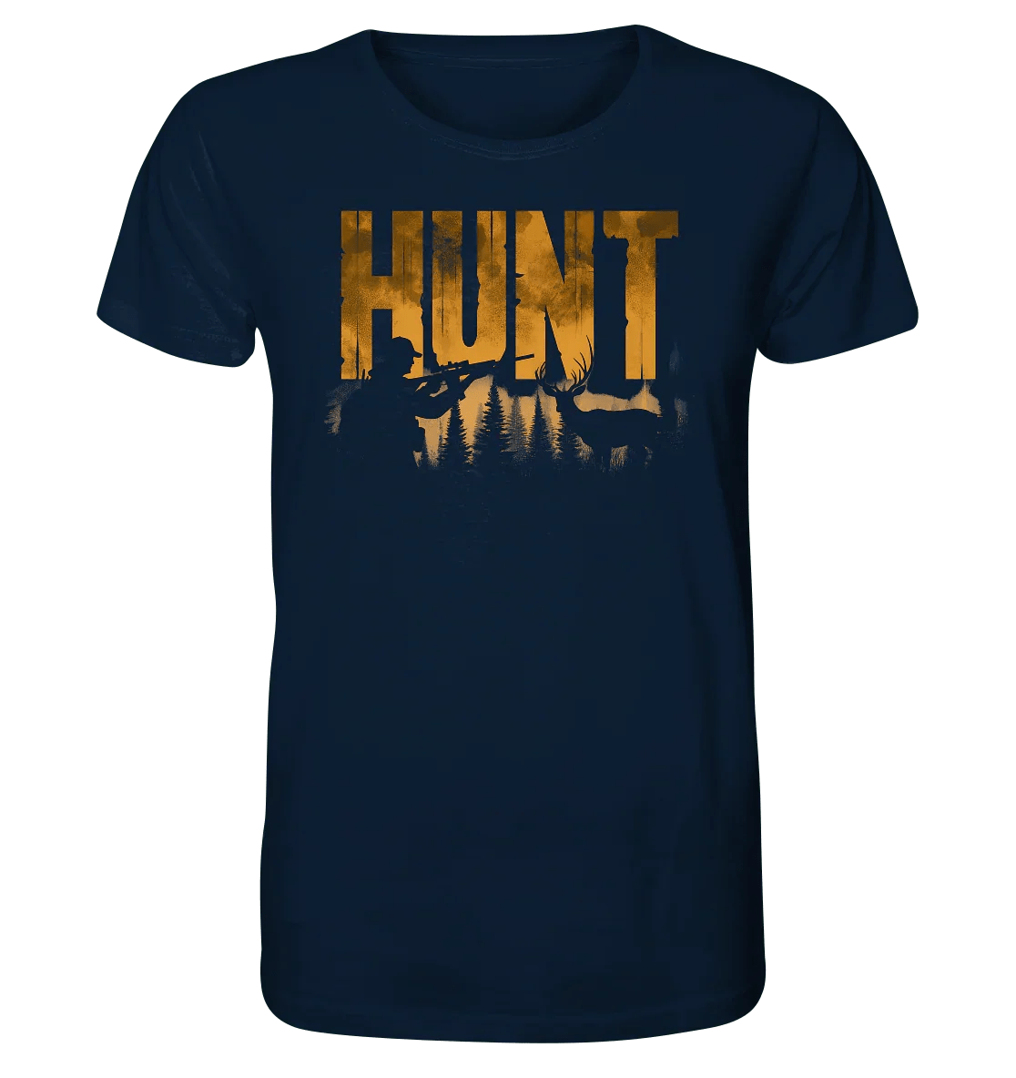 James Hunter - Nature and Beyond Unisex-Shirts French Navy / XS HUNT with James Hunter - Organic Shirt