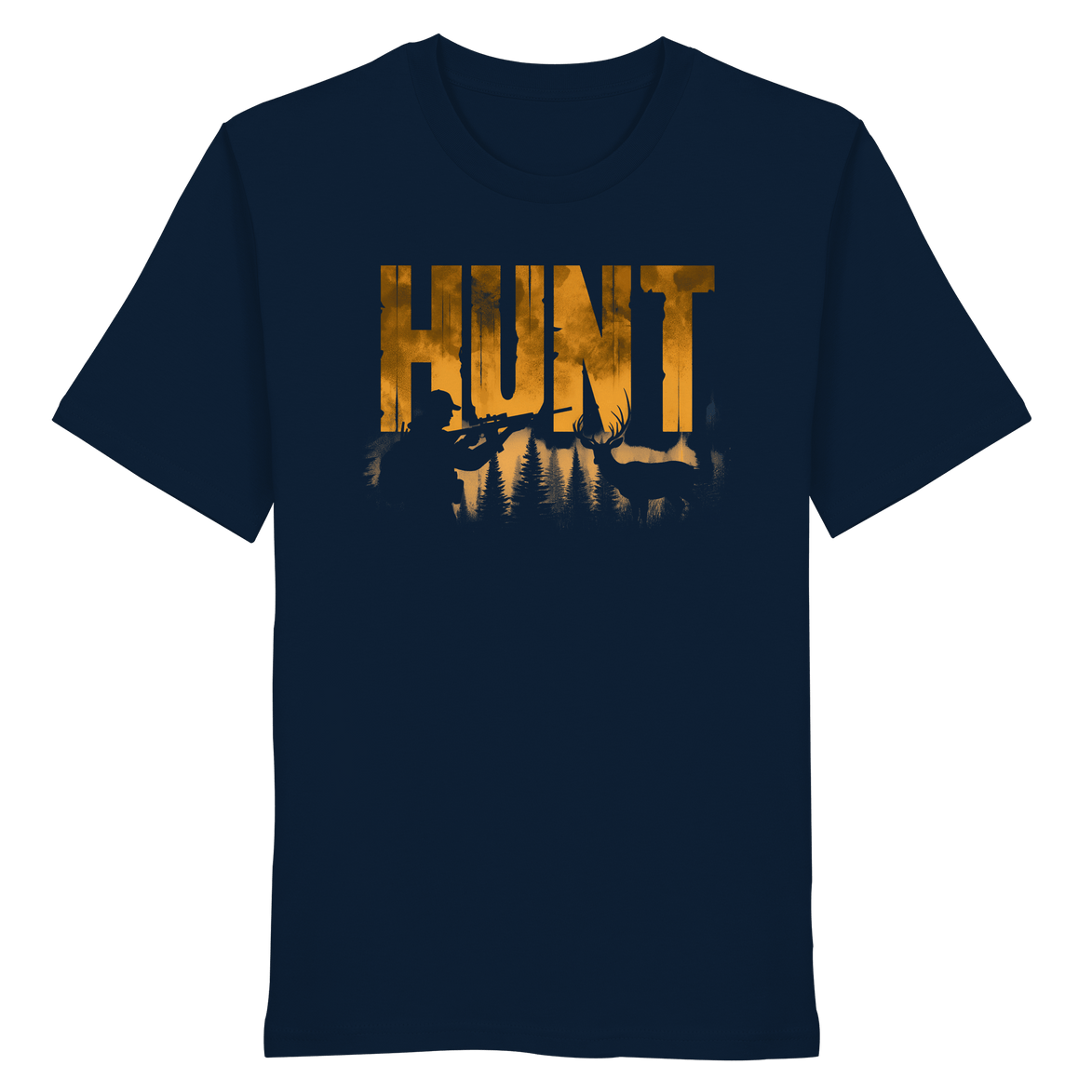 James Hunter - Nature and Beyond Unisex-Shirts French Navy / XS HUNT with James Hunter - Organic Shirt