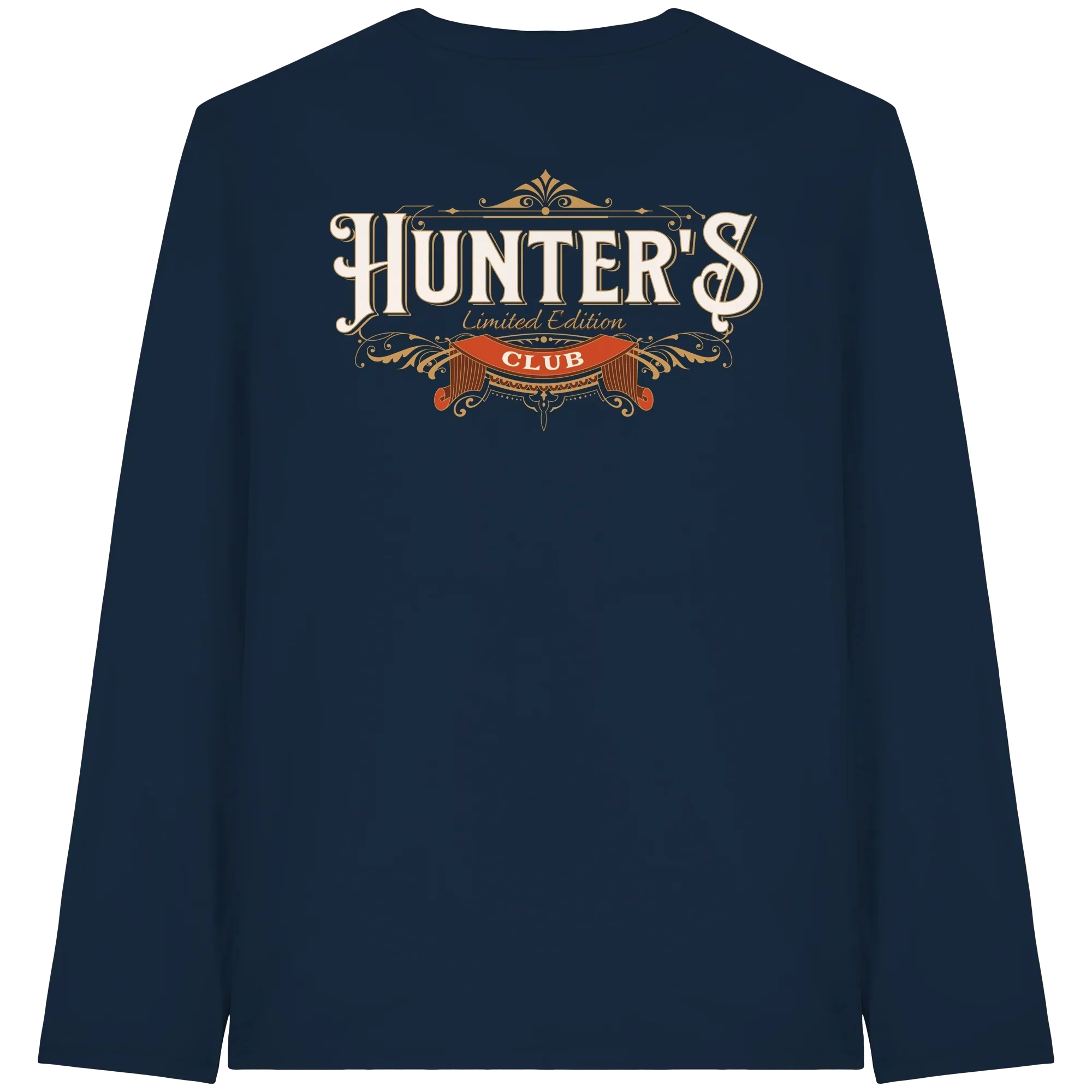 Hunter's Club - Organic Longsleeve T-Shirt - James Hunter - Nature and Beyond