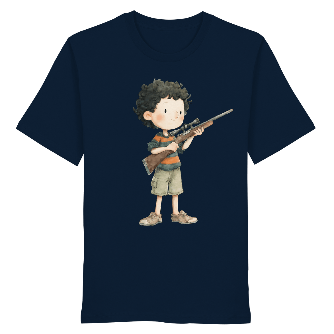 James Hunter - Nature and Beyond Unisex-Shirts French Navy / XS Keep It Wild - Hunter Child 1.0 - Organic Shirt