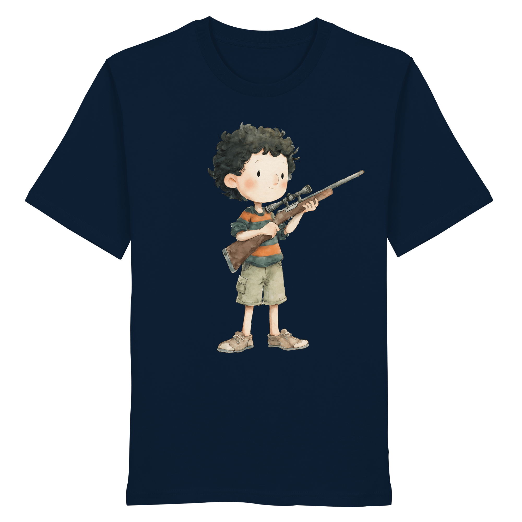 James Hunter - Nature and Beyond Unisex-Shirts French Navy / XS Keep It Wild - Hunter Child 1.0 - Organic Shirt