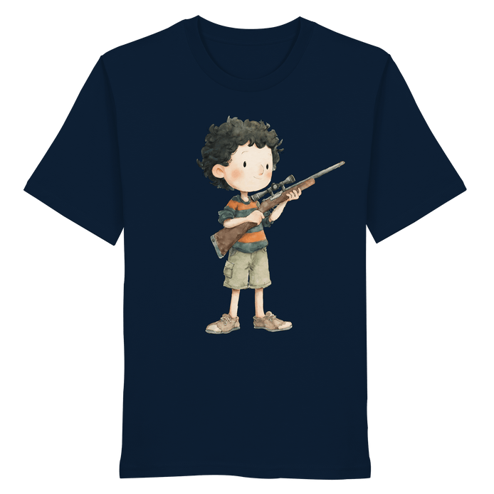 James Hunter - Nature and Beyond Unisex-Shirts French Navy / XS Keep It Wild - Hunter Child 1.0 - Organic Shirt