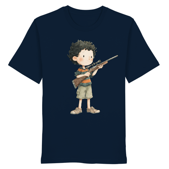 James Hunter - Nature and Beyond Unisex-Shirts French Navy / XS Keep It Wild - Hunter Child 1.0 - Organic Shirt
