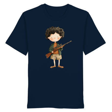 James Hunter - Nature and Beyond Unisex-Shirts French Navy / XS Keep It Wild - Hunter Child 2.0 - Organic Shirt