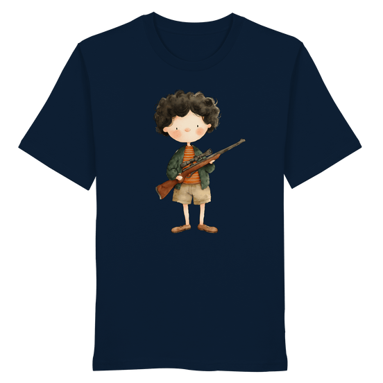 James Hunter - Nature and Beyond Unisex-Shirts French Navy / XS Keep It Wild - Hunter Child 2.0 - Organic Shirt