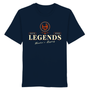 James Hunter - Nature and Beyond Unisex-Shirts French Navy / XS LEGENDS - Hunter's Legacy - Organic Shirt