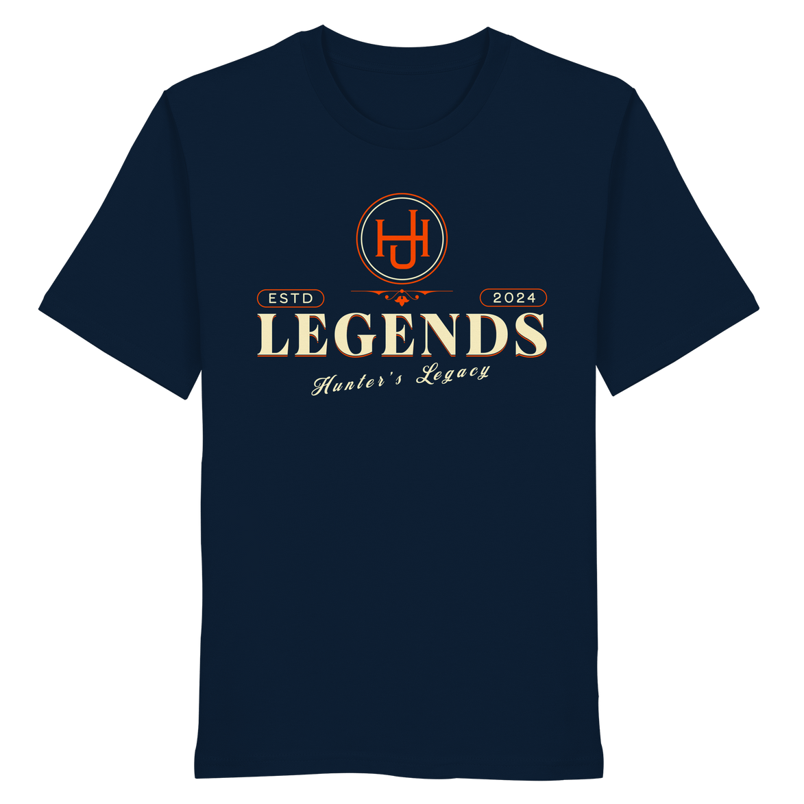 James Hunter - Nature and Beyond Unisex-Shirts French Navy / XS LEGENDS - Hunter's Legacy - Organic Shirt