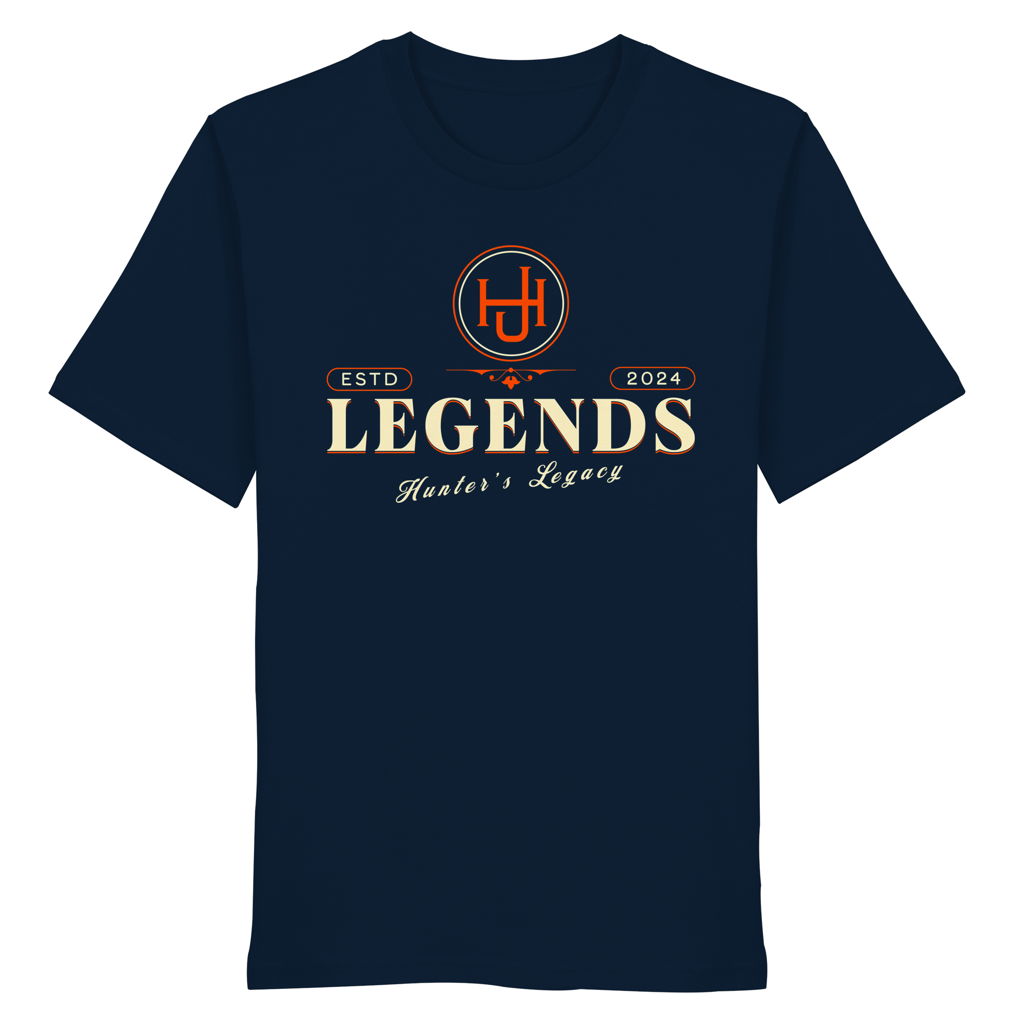 James Hunter - Nature and Beyond Unisex-Shirts French Navy / XS LEGENDS - Hunter's Legacy - Organic Shirt