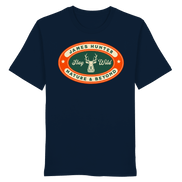 James Hunter - Nature and Beyond Unisex-Shirts French Navy / XS Stay Wild - Organic Shirt