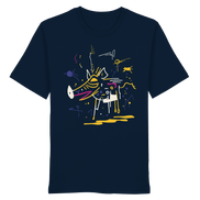 James Hunter - Nature and Beyond Unisex-Shirts French Navy / XS The Hunt — Art Collection No.1 - Organic Shirt