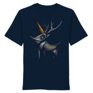 James Hunter - Nature and Beyond Unisex-Shirts French Navy / XS The Watcher — Art Collection Organic T-Shirt No. 8