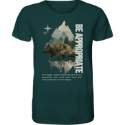 James Hunter - Nature and Beyond Unisex-Shirts Glazed Green / XS Be Appropriate - Organic Shirt