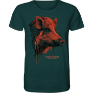 James Hunter - Nature and Beyond Unisex-Shirts Glazed Green / XS Born to Charge. Built to Stand Out. - Organic Shirt