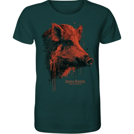 James Hunter - Nature and Beyond Unisex-Shirts Glazed Green / XS Born to Charge. Built to Stand Out. - Organic Shirt