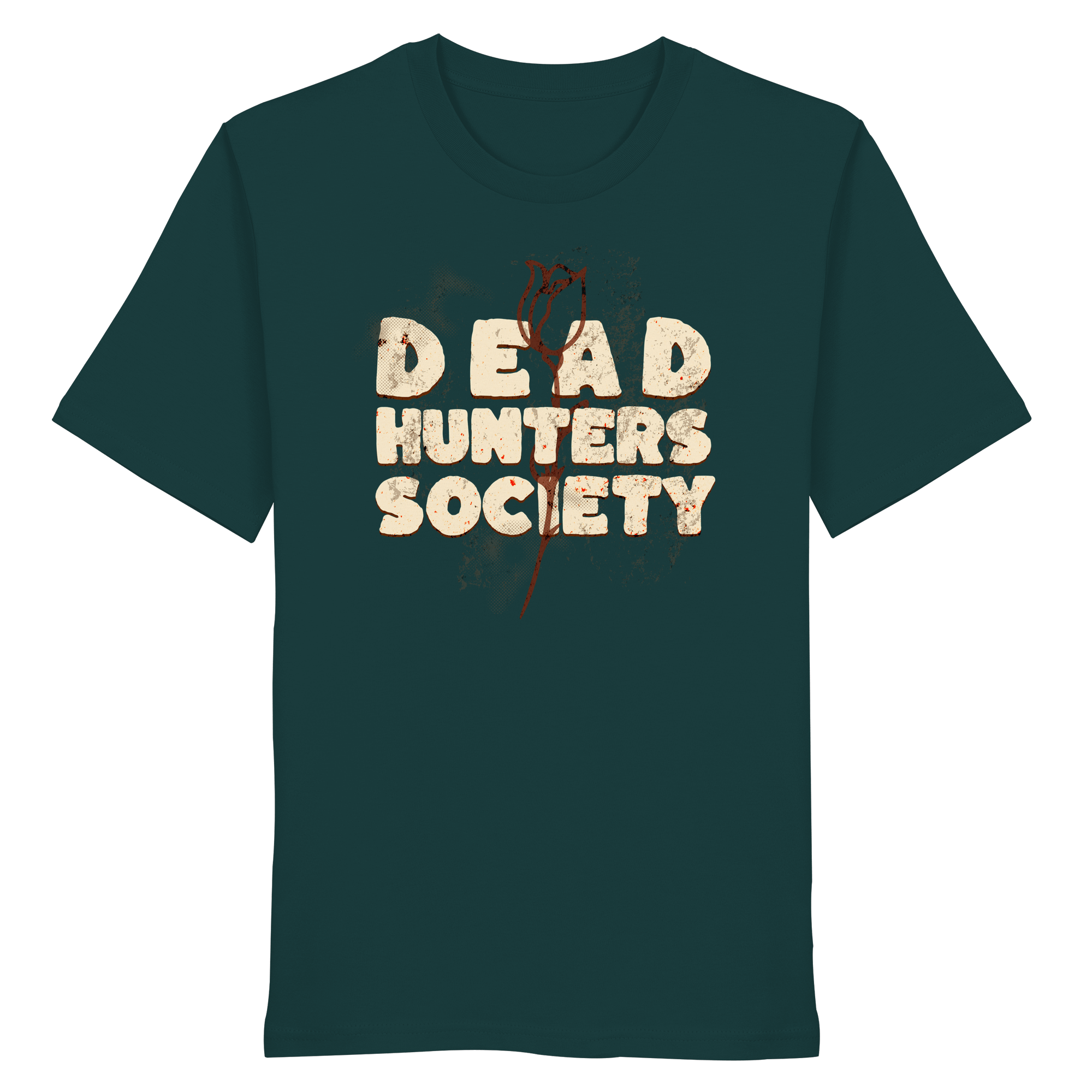 James Hunter - Nature and Beyond Unisex-Shirts Glazed Green / XS Dead Hunters Society - Organic Shirt