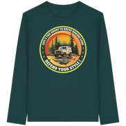 James Hunter - Nature and Beyond Unisex-Shirts Glazed Green / XS Defend your Style ! - Organic Longsleeve T-Shirt