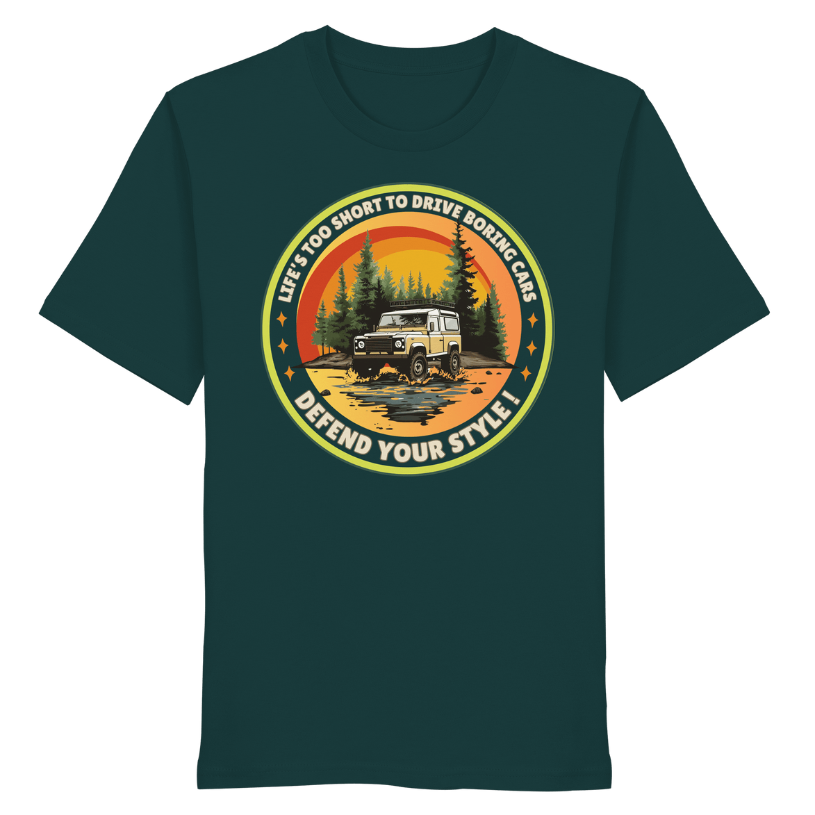 James Hunter - Nature and Beyond Unisex-Shirts Glazed Green / XS Defend your Style ! - Organic Shirt