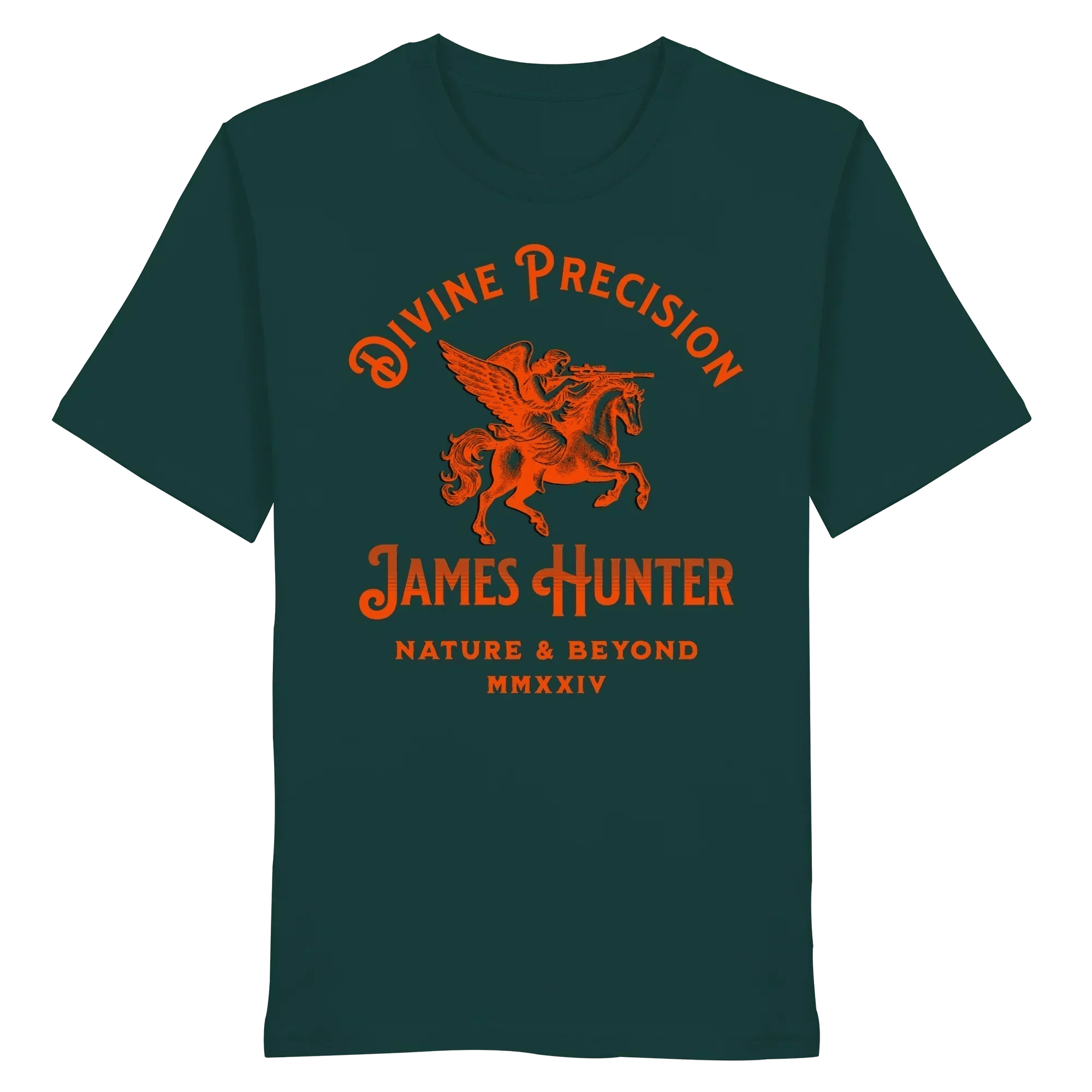 James Hunter - Nature and Beyond Unisex-Shirts Glazed Green / XS Divine Precision - Organic Shirt