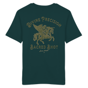 James Hunter - Nature and Beyond Unisex-Shirts Glazed Green / XS Divine Precision - Sacred Shot - Organic Shirt