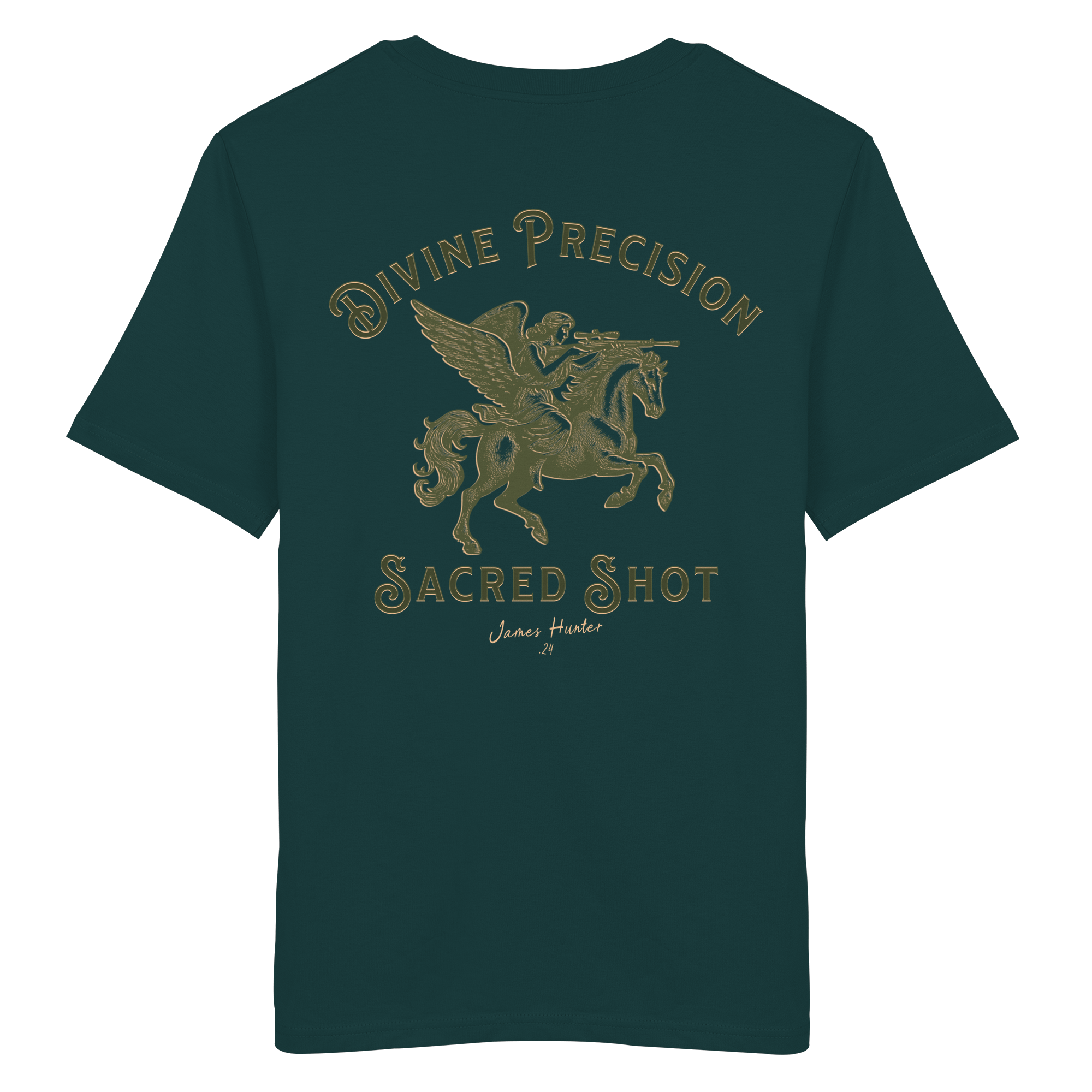 James Hunter - Nature and Beyond Unisex-Shirts Glazed Green / XS Divine Precision - Sacred Shot - Organic Shirt