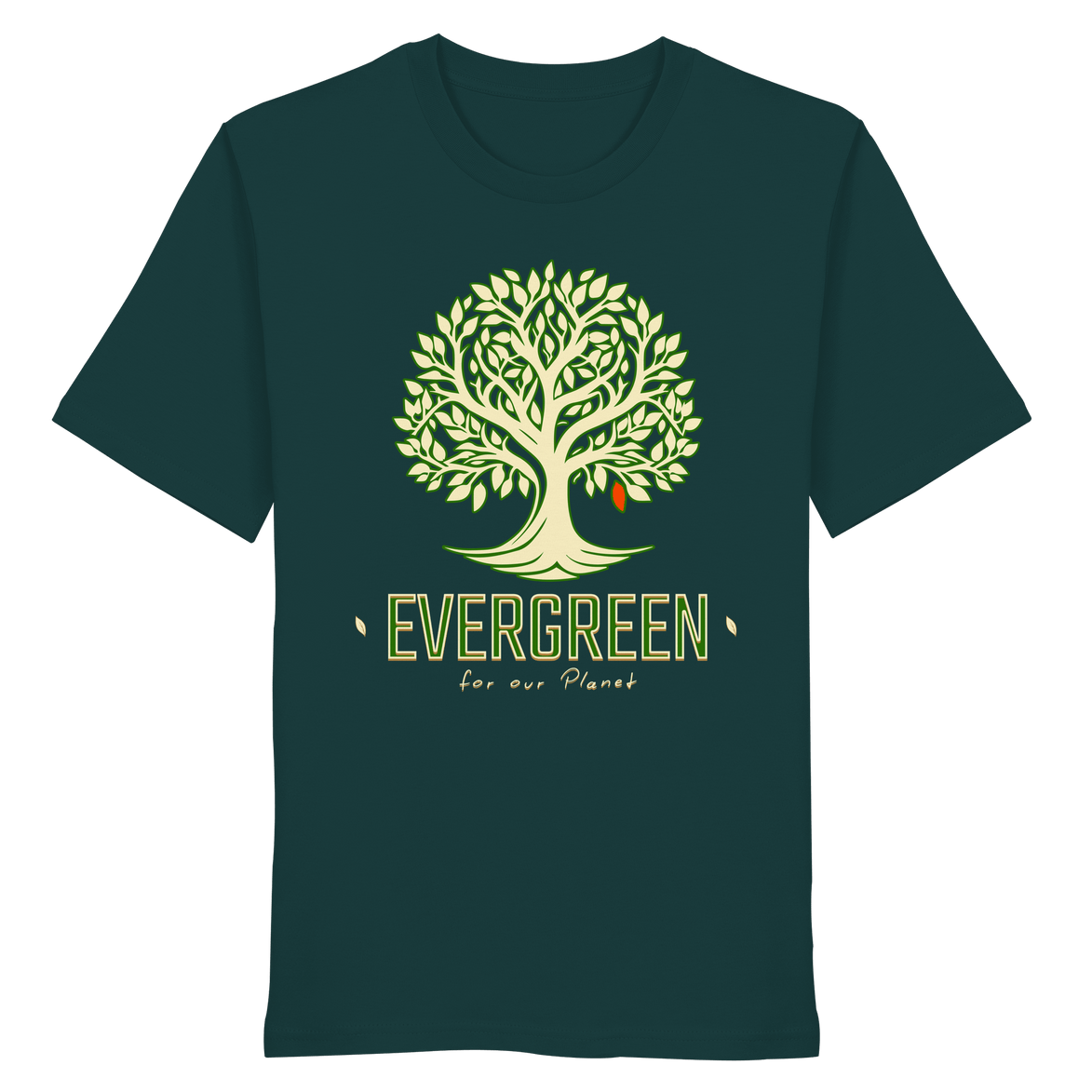 James Hunter - Nature and Beyond Unisex-Shirts Glazed Green / XS "EVERGREEN" - Organic Shirt