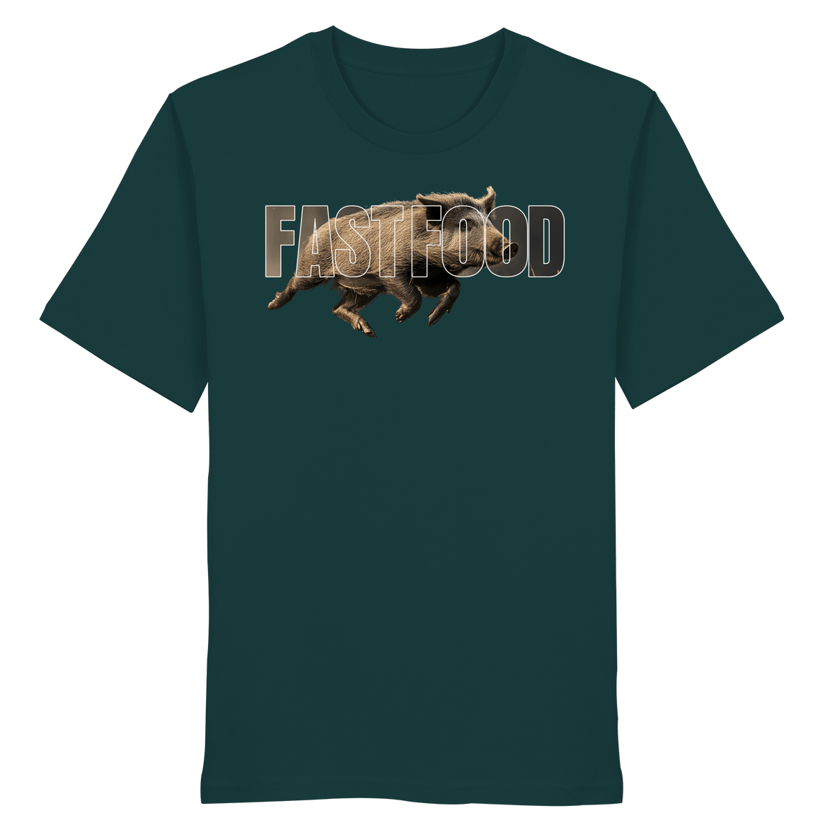 James Hunter - Nature and Beyond Unisex-Shirts Glazed Green / XS FASTFOOD - Organic Shirt