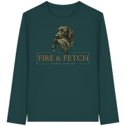 James Hunter - Nature and Beyond Unisex-Shirts Glazed Green / XS FIRE & FETCH - Organic Longsleeve T-Shirt