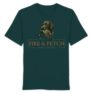 James Hunter - Nature and Beyond Unisex-Shirts Glazed Green / XS FIRE & FETCH - Organic Shirt
