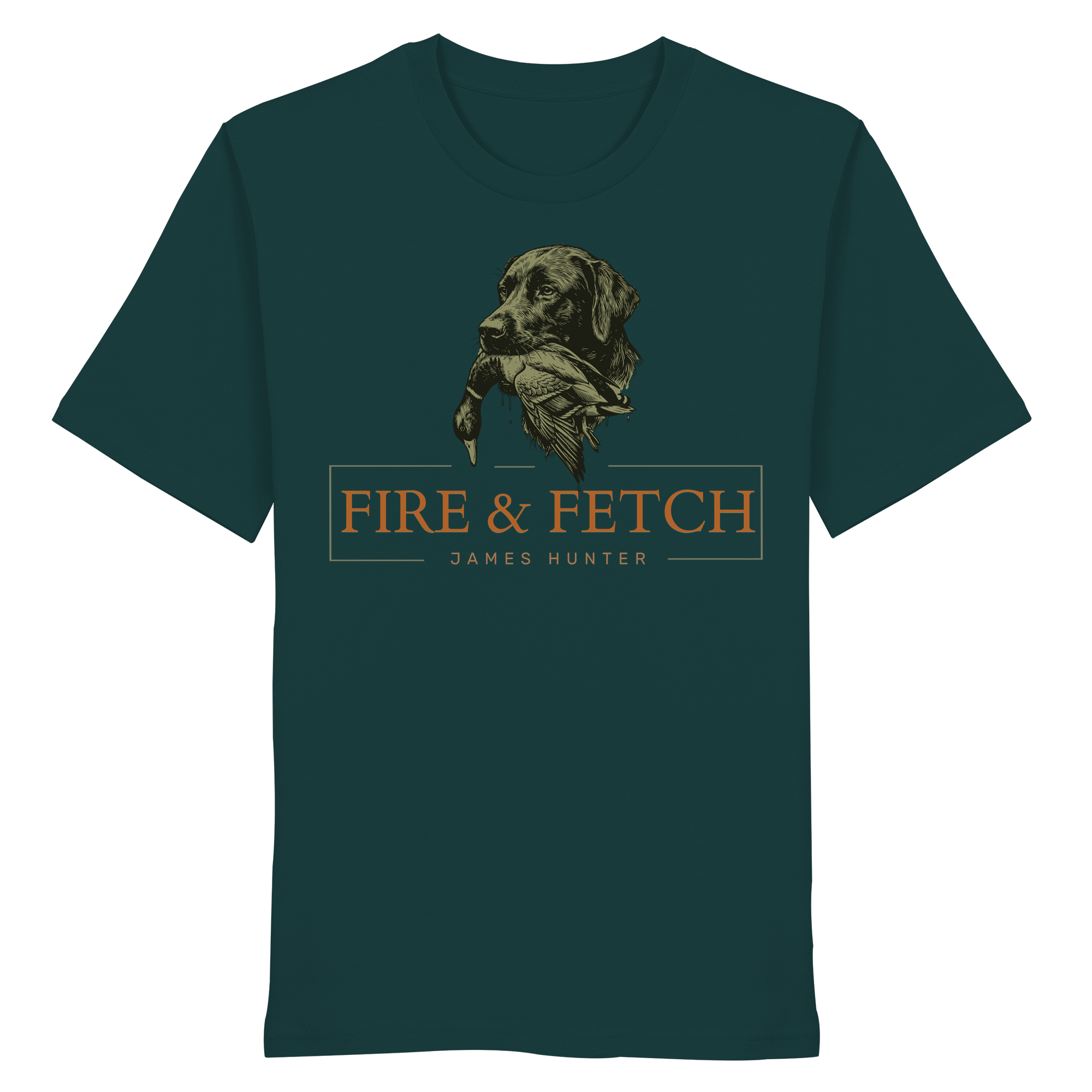 James Hunter - Nature and Beyond Unisex-Shirts Glazed Green / XS FIRE & FETCH - Organic Shirt