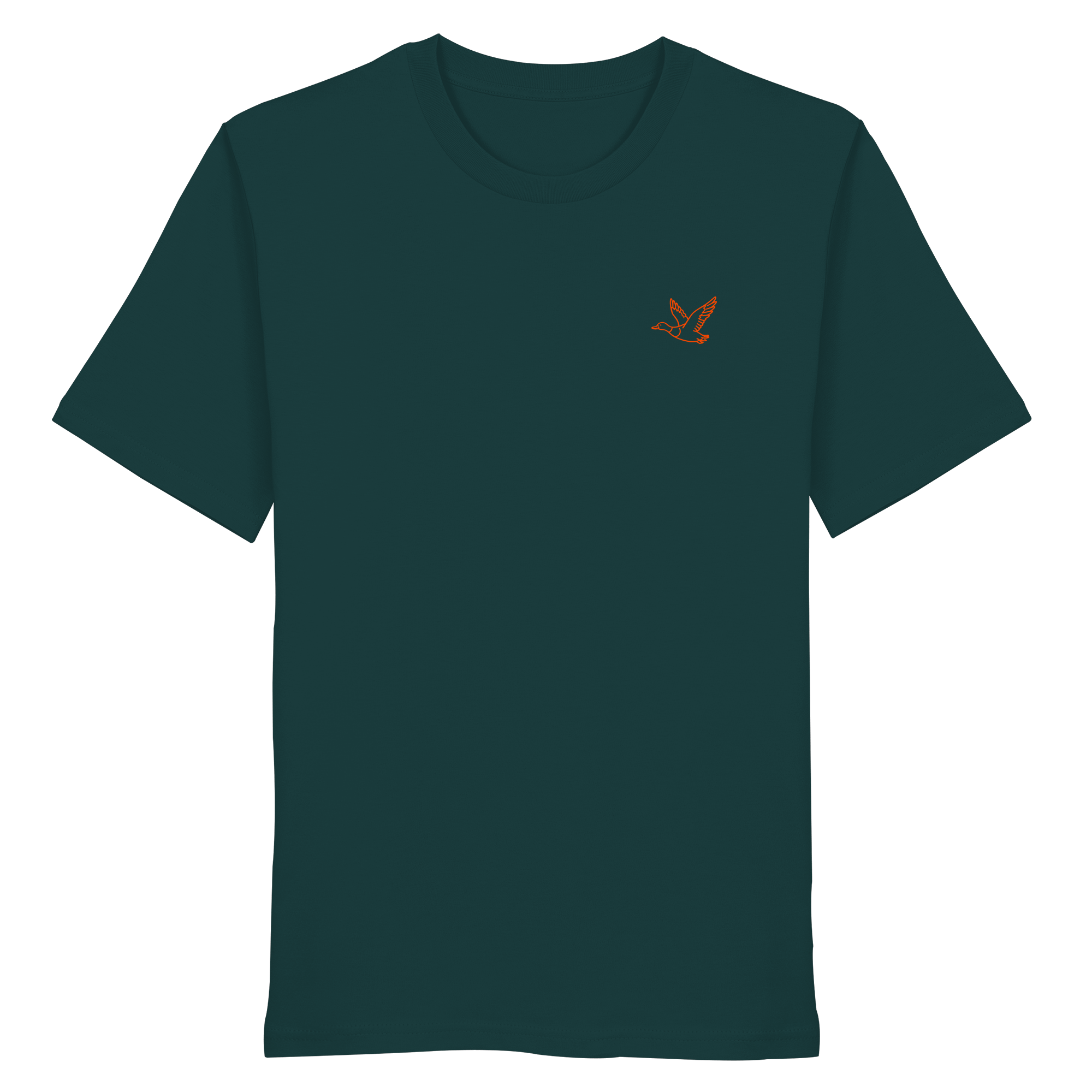 James Hunter - Nature and Beyond Unisex-Shirts Glazed Green / XS Flying Duck - Organic Shirt