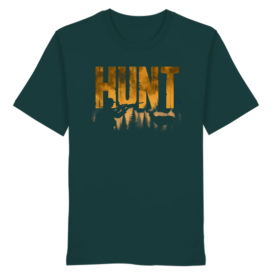 James Hunter - Nature and Beyond Unisex-Shirts Glazed Green / XS HUNT with James Hunter - Organic Shirt