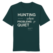 James Hunter - Nature and Beyond Unisex-Shirts Glazed Green / XS HUNTING - Where Problems Go Quiet - Organic Shirt