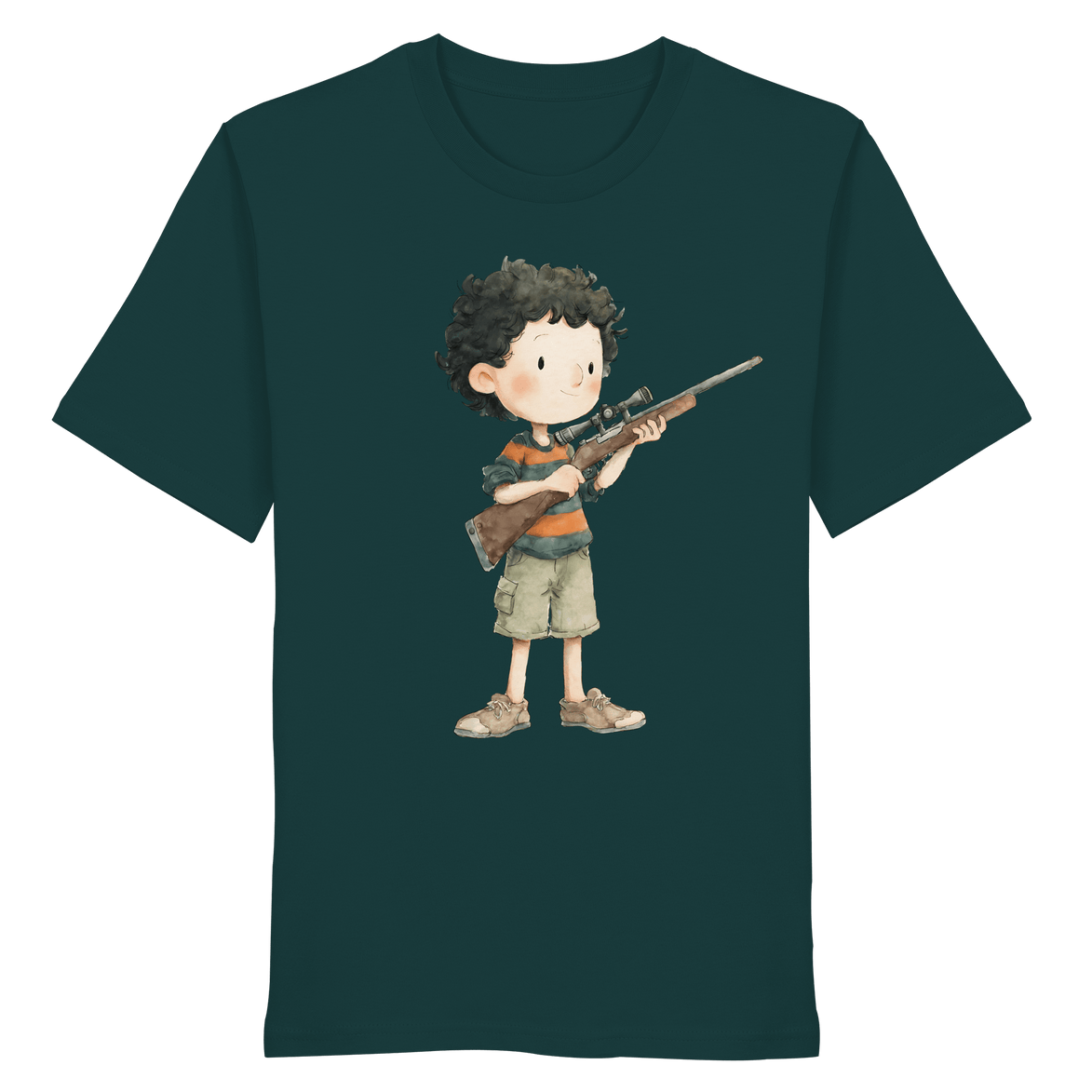 James Hunter - Nature and Beyond Unisex-Shirts Glazed Green / XS Keep It Wild - Hunter Child 1.0 - Organic Shirt