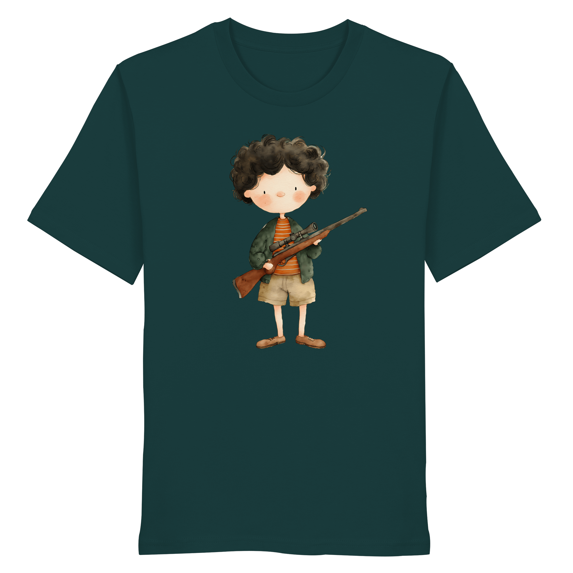 James Hunter - Nature and Beyond Unisex-Shirts Glazed Green / XS Keep It Wild - Hunter Child 2.0 - Organic Shirt