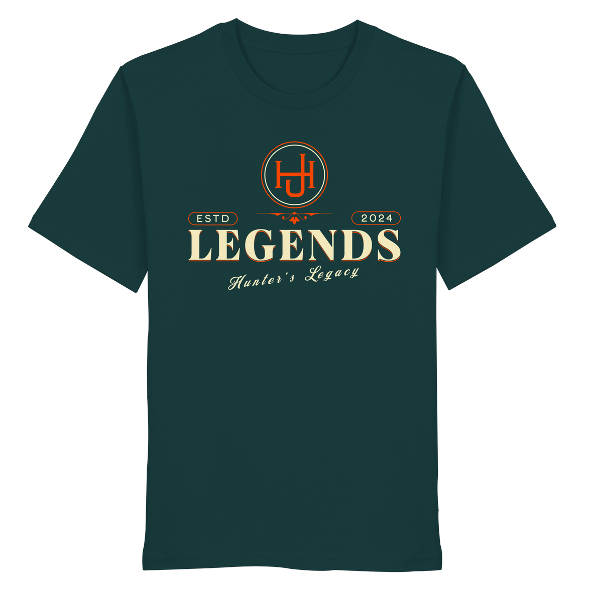 James Hunter - Nature and Beyond Unisex-Shirts Glazed Green / XS LEGENDS - Hunter's Legacy - Organic Shirt