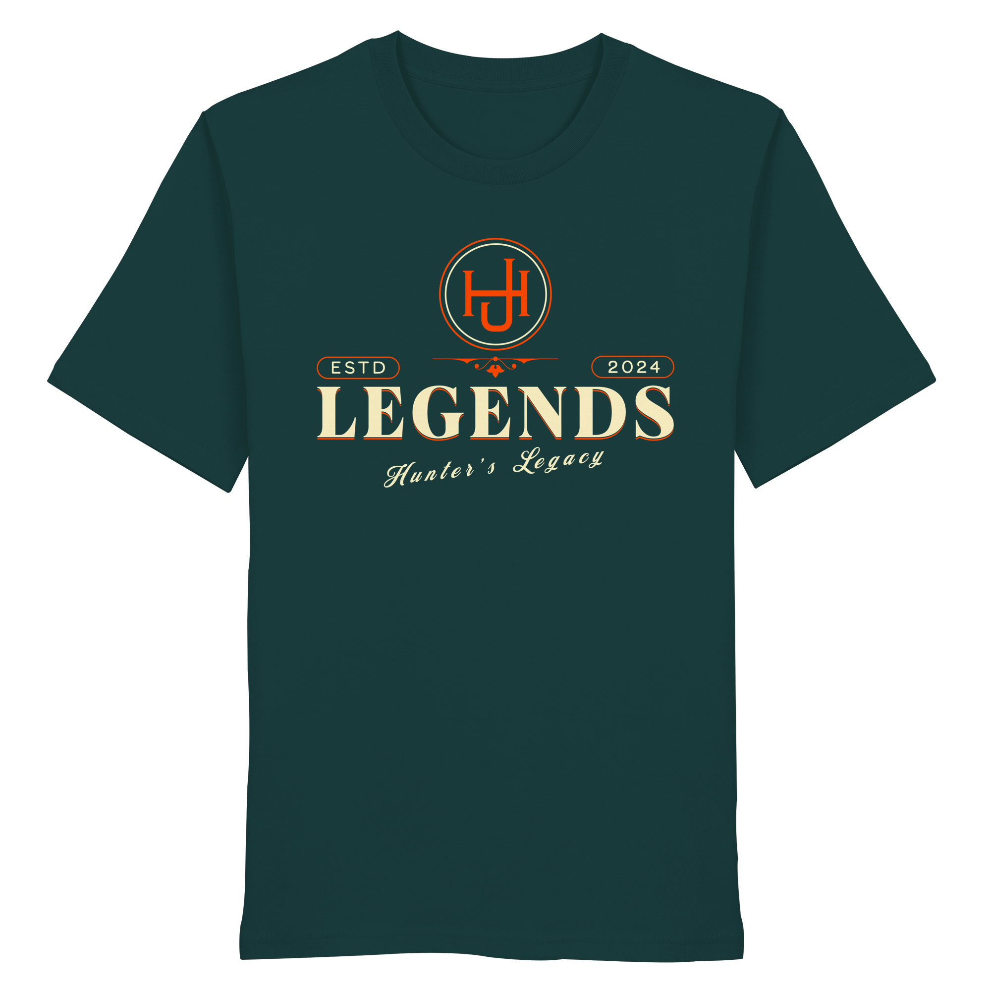 James Hunter - Nature and Beyond Unisex-Shirts Glazed Green / XS LEGENDS - Hunter's Legacy - Organic Shirt