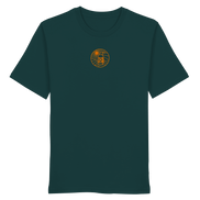 James Hunter - Nature and Beyond Unisex-Shirts Glazed Green / XS Man on Platform (embroidery)  - Organic Shirt