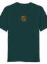 James Hunter - Nature and Beyond Unisex-Shirts Glazed Green / XS Man on Platform (embroidery)  - Organic Shirt