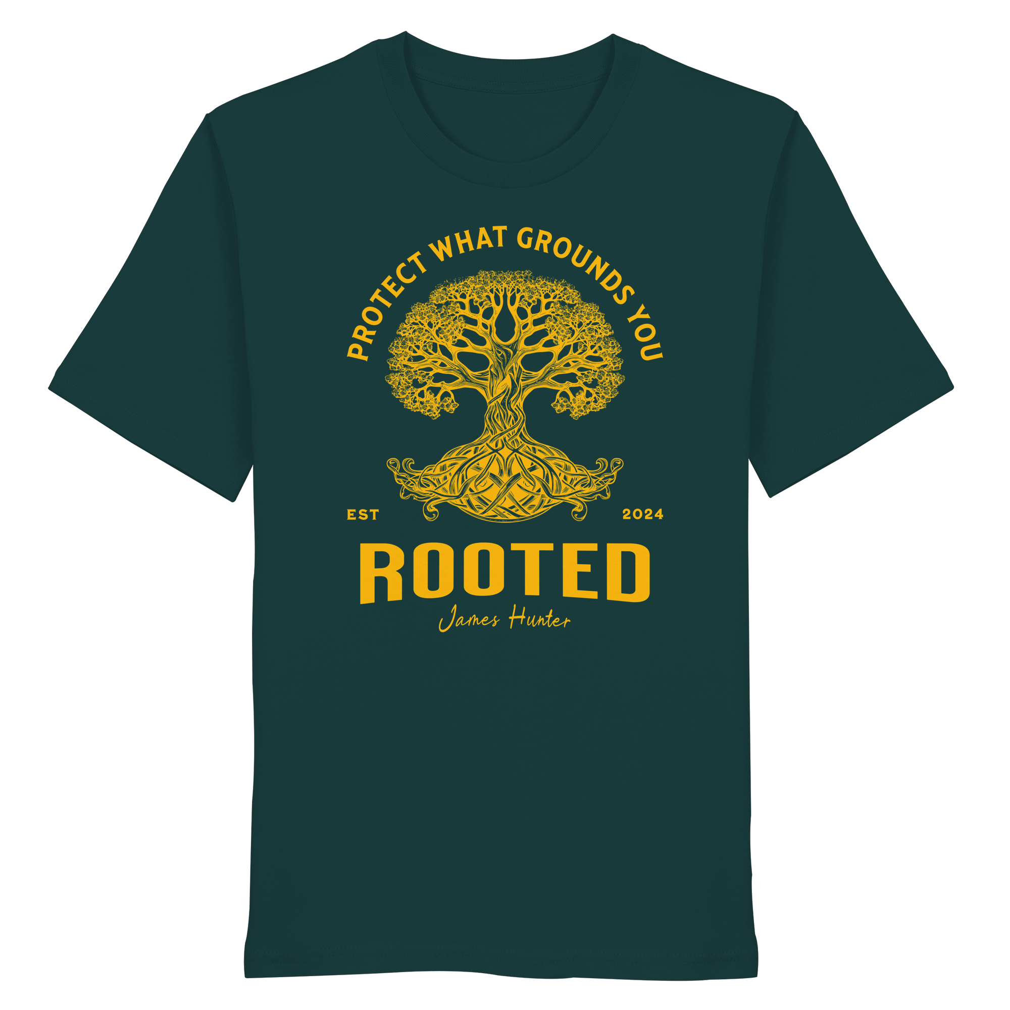 James Hunter - Nature and Beyond Unisex-Shirts Glazed Green / XS 