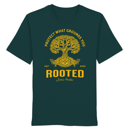 James Hunter - Nature and Beyond Unisex-Shirts Glazed Green / XS "ROOTED – Protect What Grounds You"