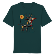 James Hunter - Nature and Beyond Unisex-Shirts Glazed Green / XS Spirit of the Wild  — Art Collection No.4 - Organic Shirt