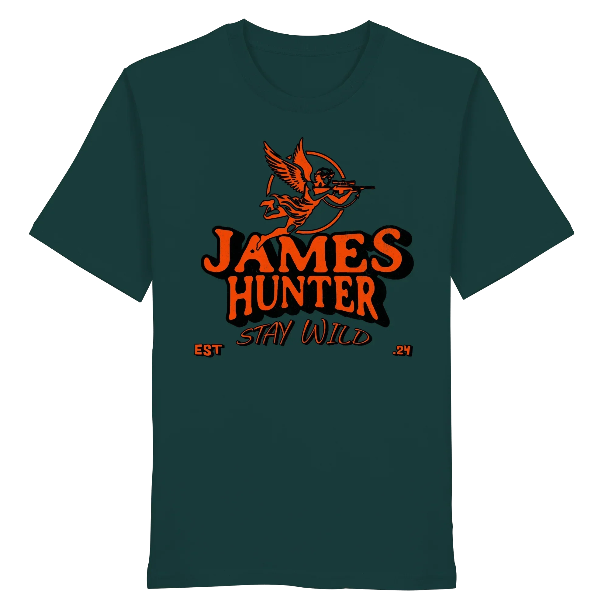 James Hunter - Nature and Beyond Unisex-Shirts Glazed Green / XS Stay Wild – James Hunter Angel Edition - Organic Shirt