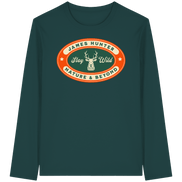 James Hunter - Nature and Beyond Unisex-Shirts Glazed Green / XS Stay Wild - Organic Longsleeve T-Shirt