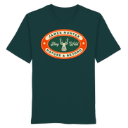 James Hunter - Nature and Beyond Unisex-Shirts Glazed Green / XS Stay Wild - Organic Shirt