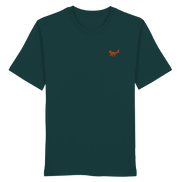 James Hunter - Nature and Beyond Unisex-Shirts Glazed Green / XS The Fox - Organic Shirt