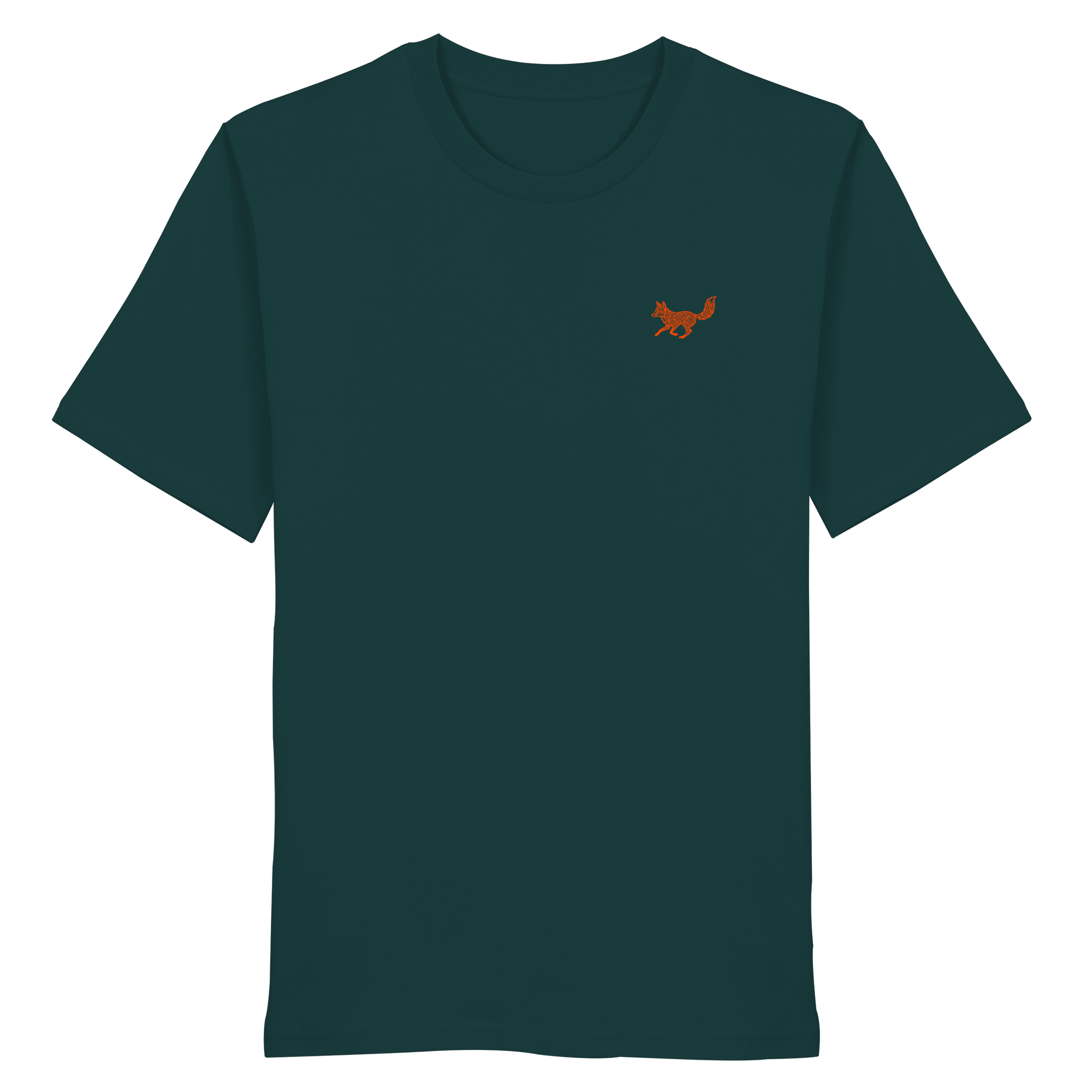 James Hunter - Nature and Beyond Unisex-Shirts Glazed Green / XS The Fox - Organic Shirt