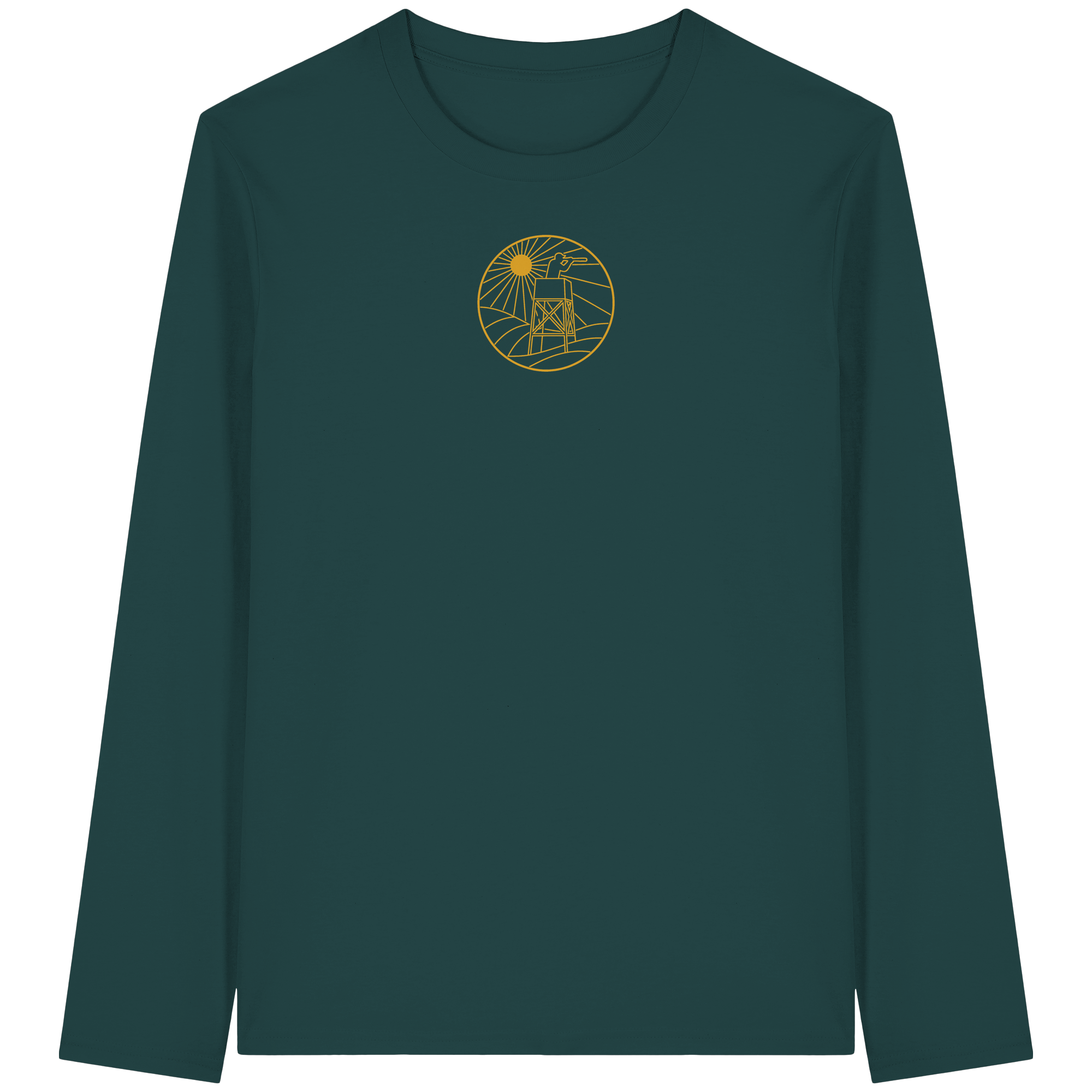James Hunter - Nature and Beyond Unisex-Shirts Glazed Green / XS The Hunter's Platform - Organic Longsleeve T-Shirt