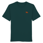 James Hunter - Nature and Beyond Unisex-Shirts Glazed Green / XS The Raccoon (orange) - Organic Shirt