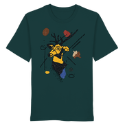 James Hunter - Nature and Beyond Unisex-Shirts Glazed Green / XS The Stag — Art Collection No.2 - Organic Shirt